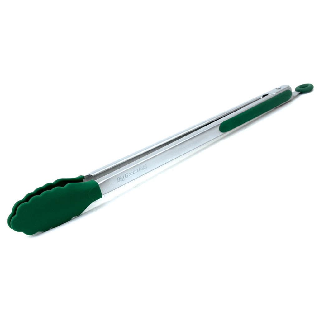Big Green EGG 16" Silicone-Tipped Grill Tongs, 116864(Big Green Egg 16 Silicone Tipped Tongs 116864) 3 Big Green EGG 16" Silicone-Tipped Grill Tongs, 116864(Big Green Egg 16 Silicone Tipped Tongs 116864)