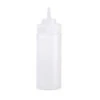 16 Oz Wide Mouth Squeeze Bottle, Clear(Squeeze Bottle Clear 16 Ounce) -Ceramic Grill Store 16 oz squeeze bottle