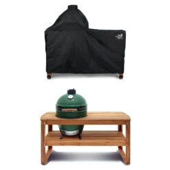 Big Green EGG Cover E - Large EGG In Acacia Table, 126498(Big Green Egg Cover E)