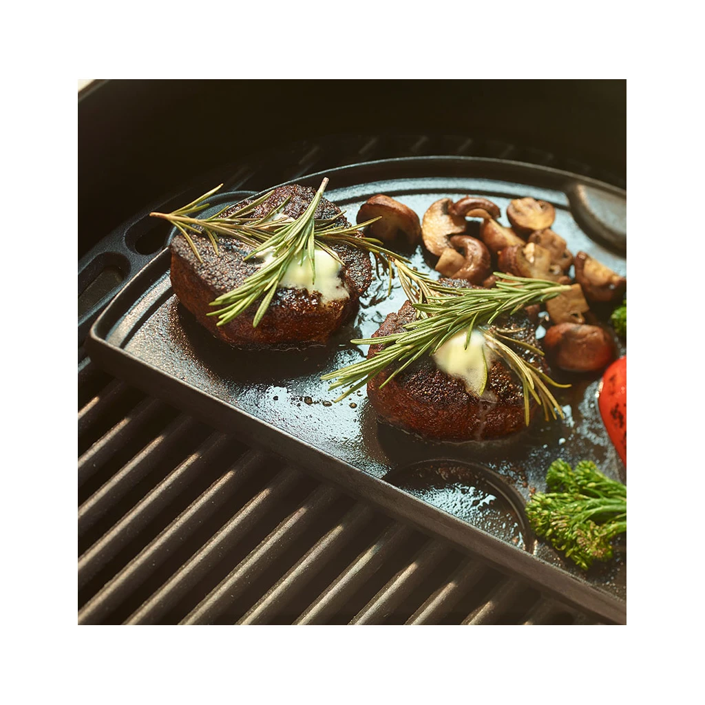 Big Green EGG Plancha Griddles, Half-Moon & Full Round(Cast Iron Plancha Griddle Big Green Egg) 7 Big Green EGG Plancha Griddles, Half-Moon & Full Round(Cast Iron Plancha Griddle Big Green Egg) - Image 5