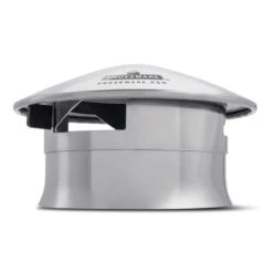 Stainless Steel Vented Chimney Cap For Big Green EGG(Smokeware Stainless Vented Chimney Cap Bge)