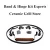 Big Green EGG Band & Hinge Kits With Free Wrenches(Band Hinge Assembly Kit Big Green Egg) -Ceramic Grill Store big green egg band hinge kit experts cgs