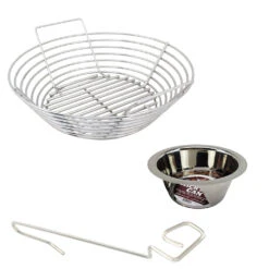Classic Joe Kamado Joe, Kick Ash Basket Packages(Classic Kamado Joe Kick Ash Basket Packages Kab Cj Ss) -Ceramic Grill Store classic kamado joe kick ash basket can lump rake