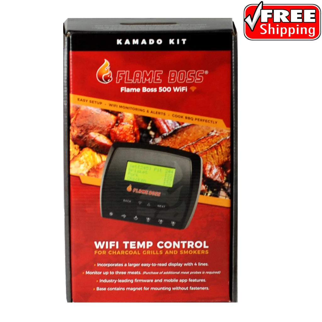 Flame Boss 500 Wi-Fi Smoker Controller(Flame Boss 500 Wifi Controller) 4 Flame Boss 500 Wi-Fi Smoker Controller(Flame Boss 500 Wifi Controller) - Image 2