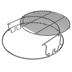 Large Big Green EGG 2-Piece Multi-Level EGGspander Rack, 120755(Large Big Green Egg 2 Piece Multi Level Eggspander Rack 120755)