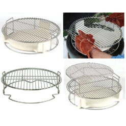 Large Big Green EGG Expander For ConvEGGtor, CGS PSWoo(Large Egg Conveggtor Expander Basket Cgs Pswoo)