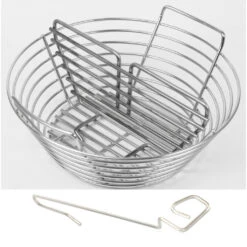 Large Big Green EGG, Kick Ash Basket Packages(Large Big Green Egg Kick Ash Basket Packages) -Ceramic Grill Store large big green egg kick ash basket lump rake basket divider