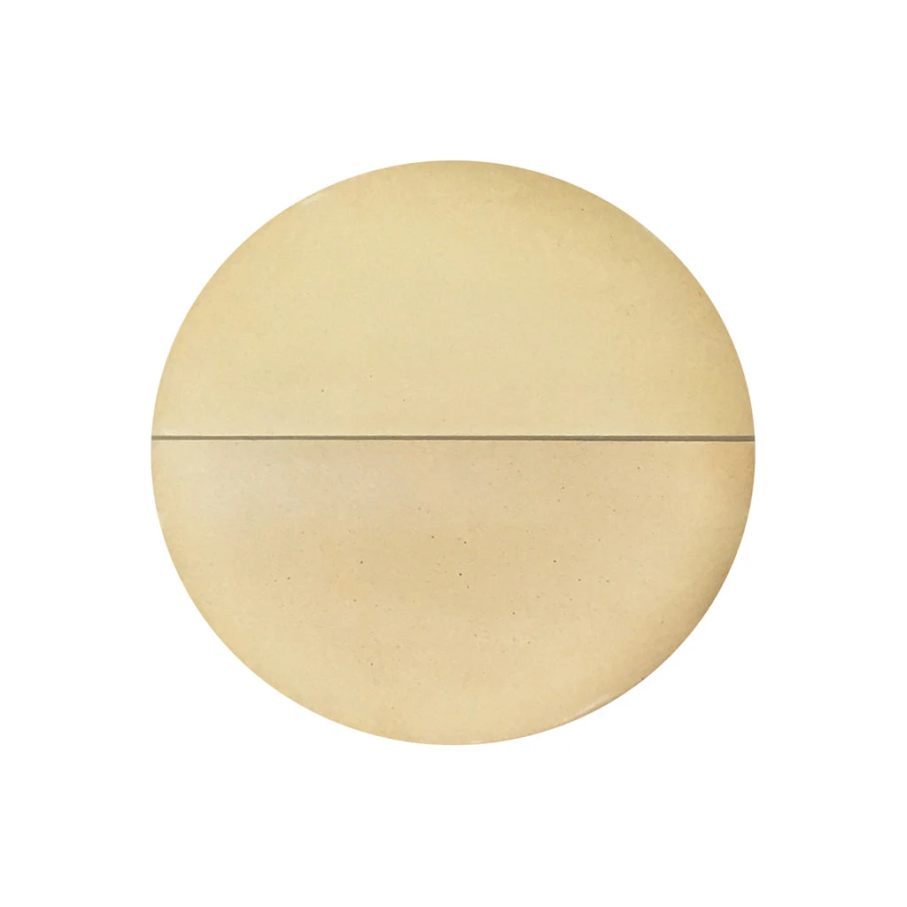 16" Ceramic Heat Deflectors, Pizza Stones - CGS(16 Inch Half Moon Deflectors Pizza Stones) 3 16" Ceramic Heat Deflectors, Pizza Stones - CGS(16 Inch Half Moon Deflectors Pizza Stones)