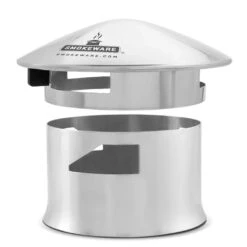 Stainless Steel Vented Chimney Cap For Kamado Joe(Stainless Steel Vented Chimney Cap Kamado Joe)