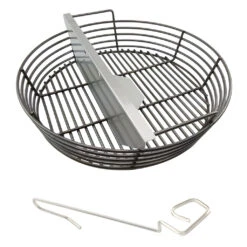 XL Big Green EGG, Kick Ash Basket Packages(Xl Bge Kick Ash Basket Packages) -Ceramic Grill Store xleggkickashwdividerlumprake
